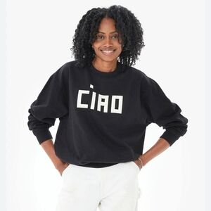 Clare V Ciao Sweatshirt Size S